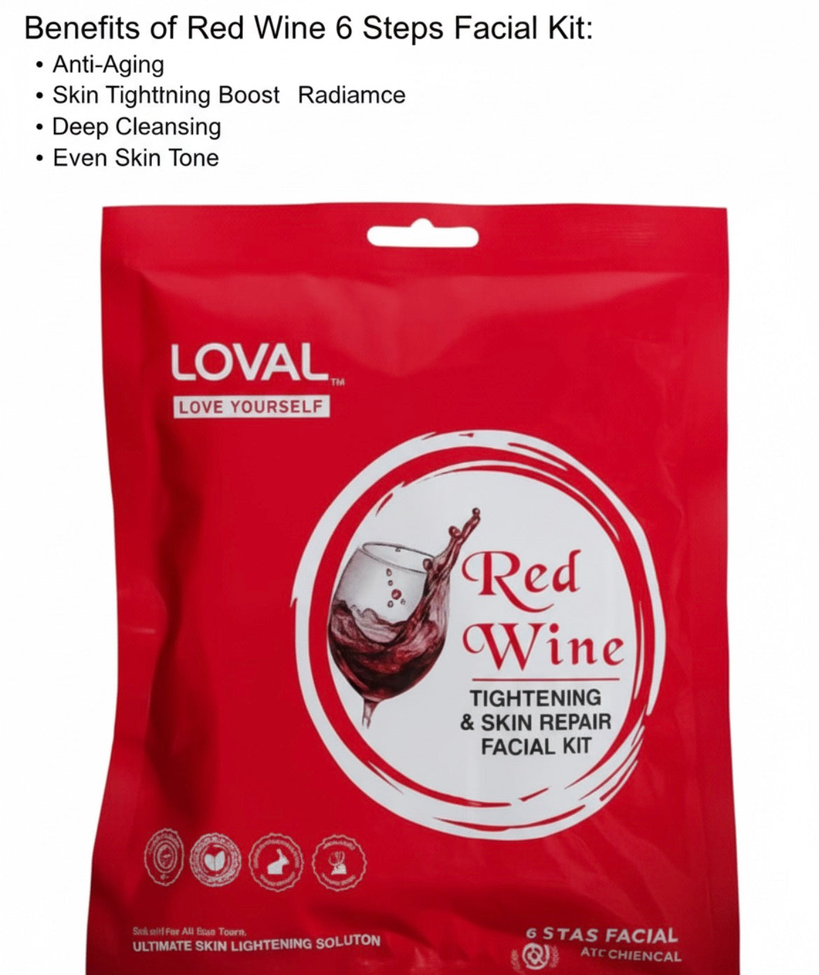 RED WINE FACIAL KIT