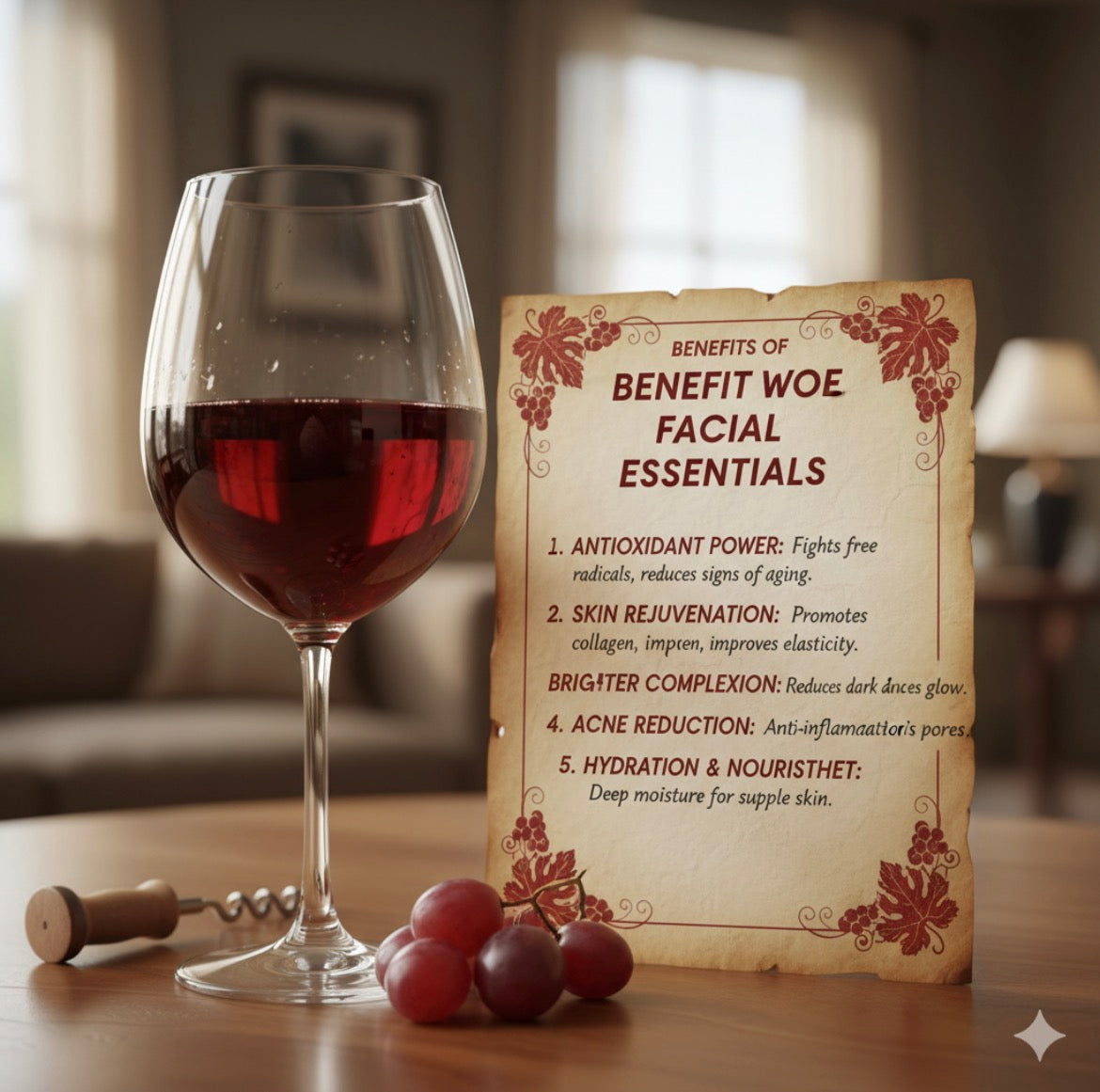 RED WINE FACIAL KIT