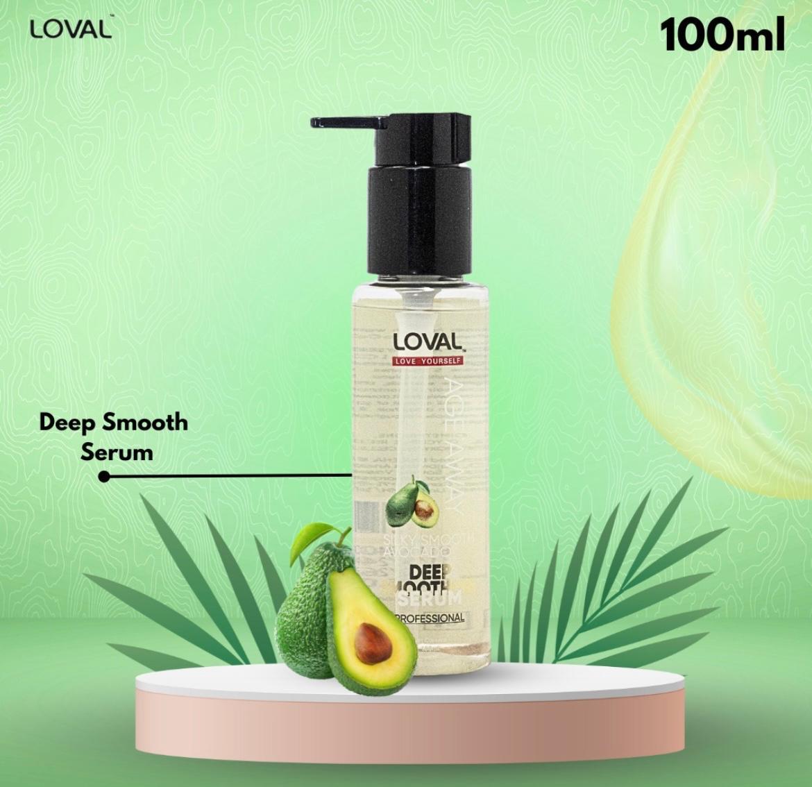 deep smoothing hair serum