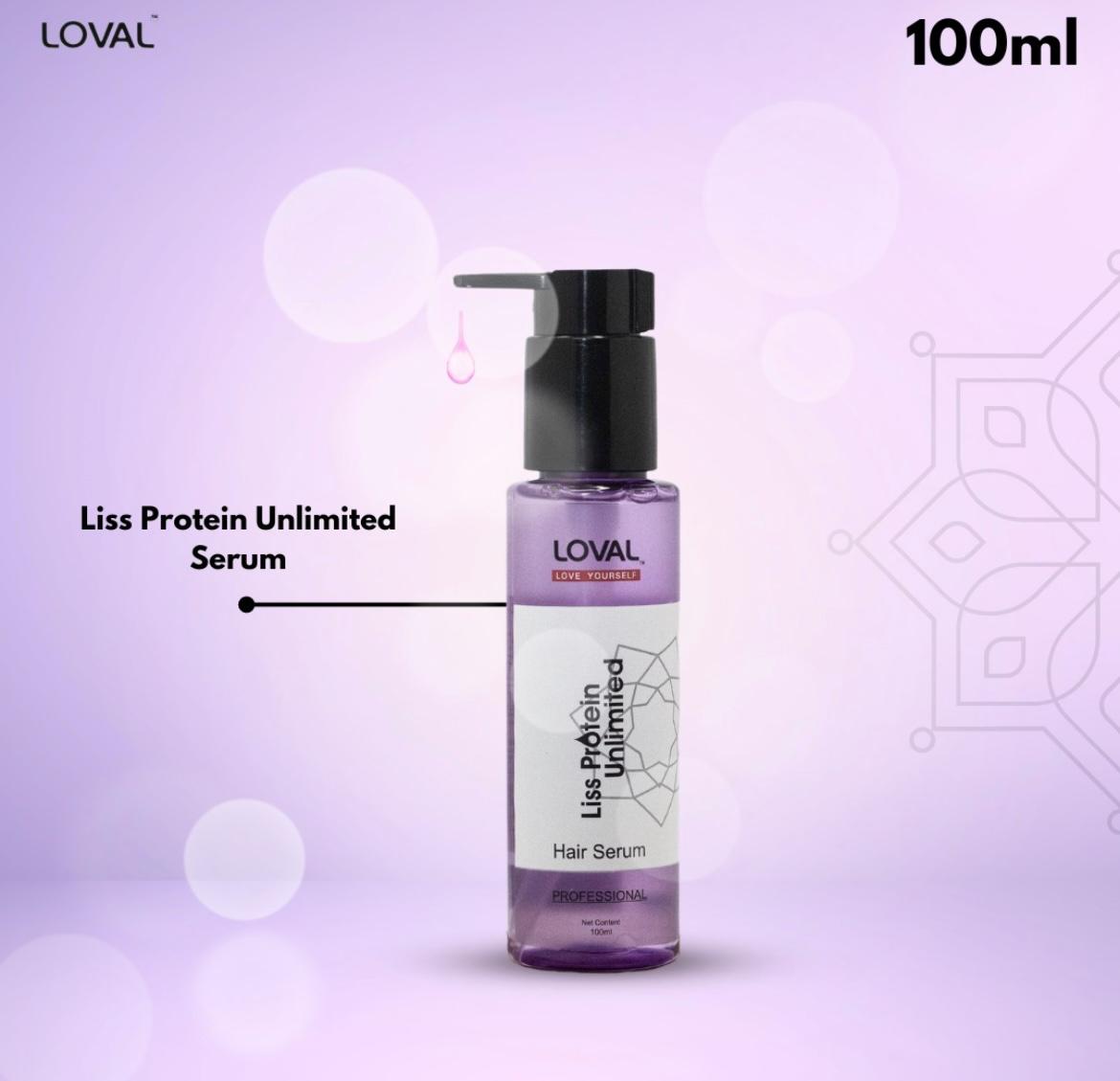 Liss protein unlimited hair serum