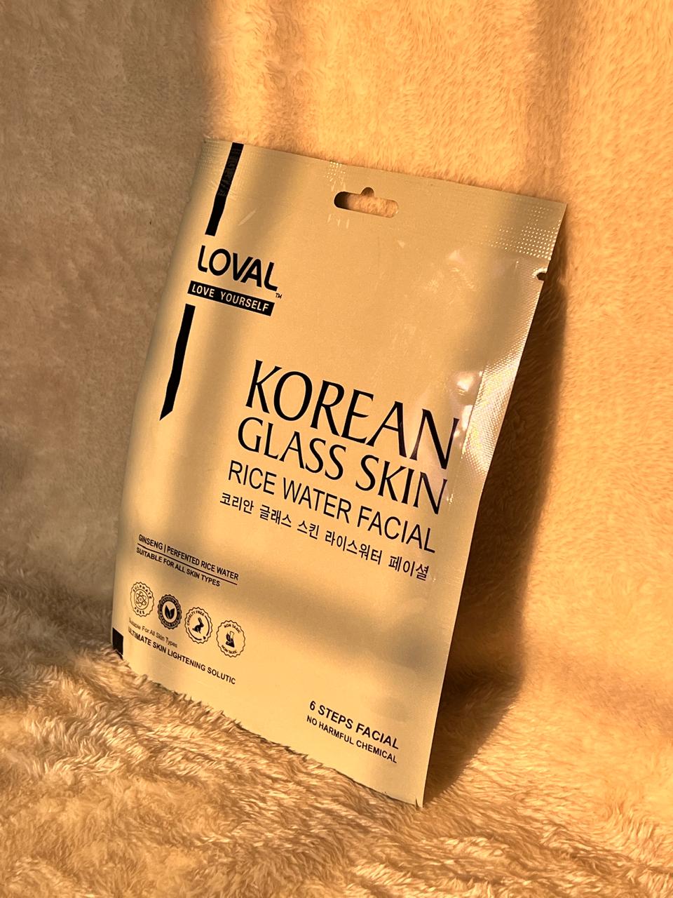 KOREAN GLASS SKIN FACIAL KIT