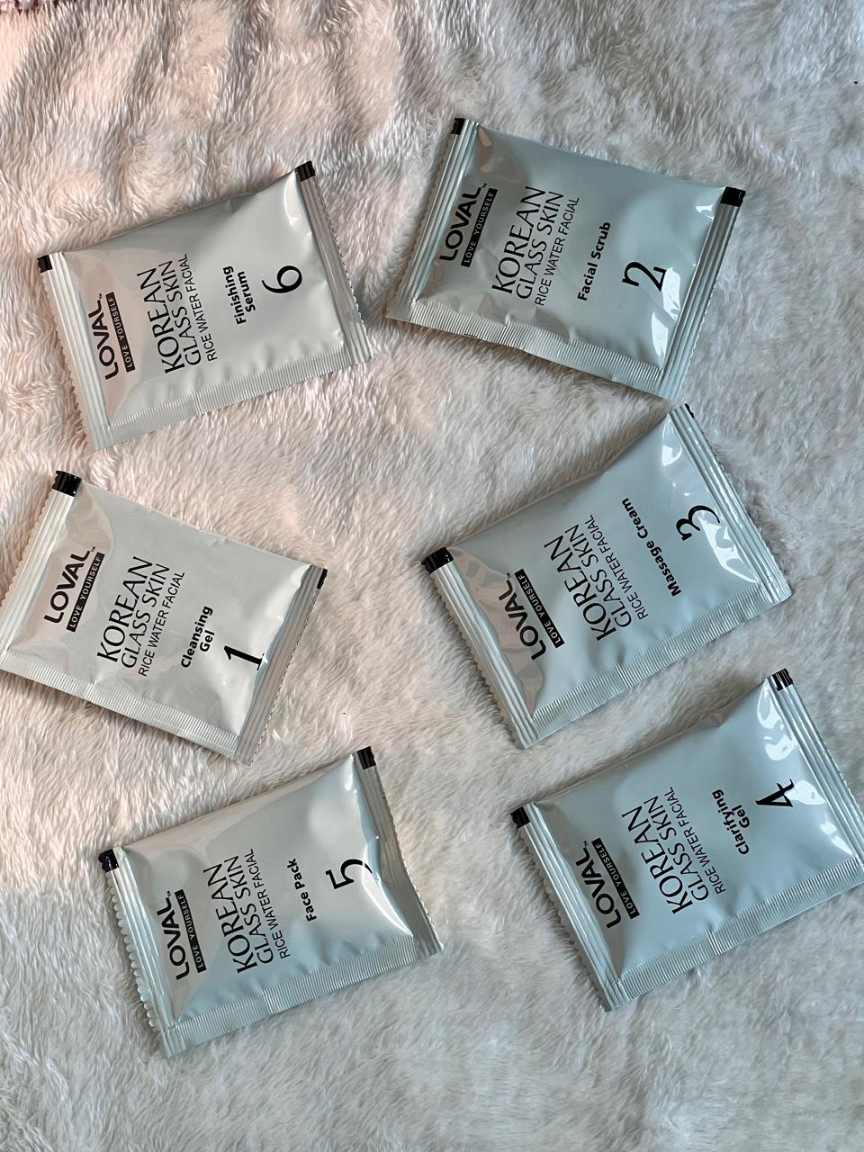 KOREAN GLASS SKIN FACIAL KIT