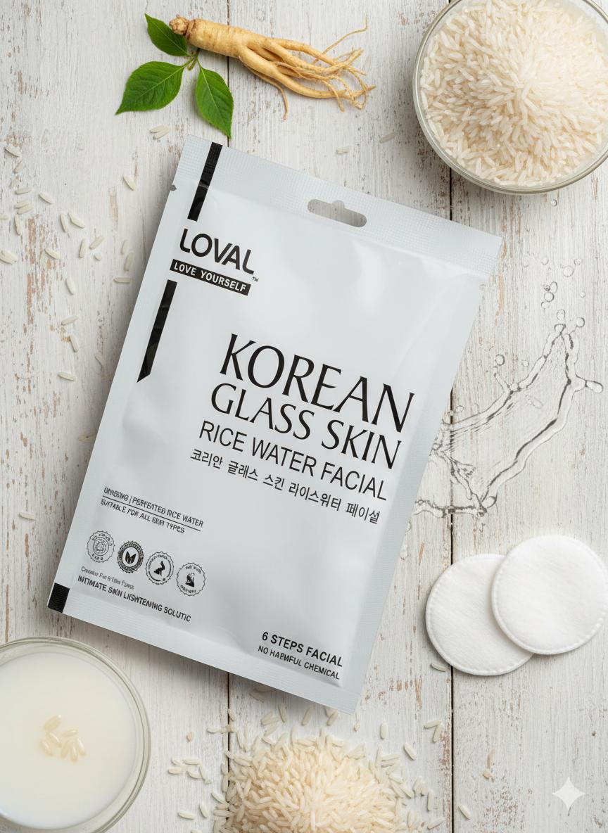 KOREAN GLASS SKIN FACIAL KIT