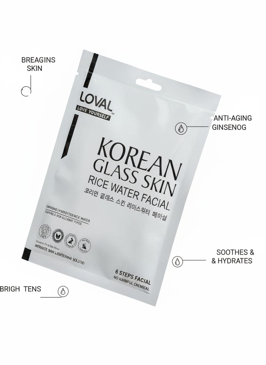 KOREAN GLASS SKIN FACIAL KIT