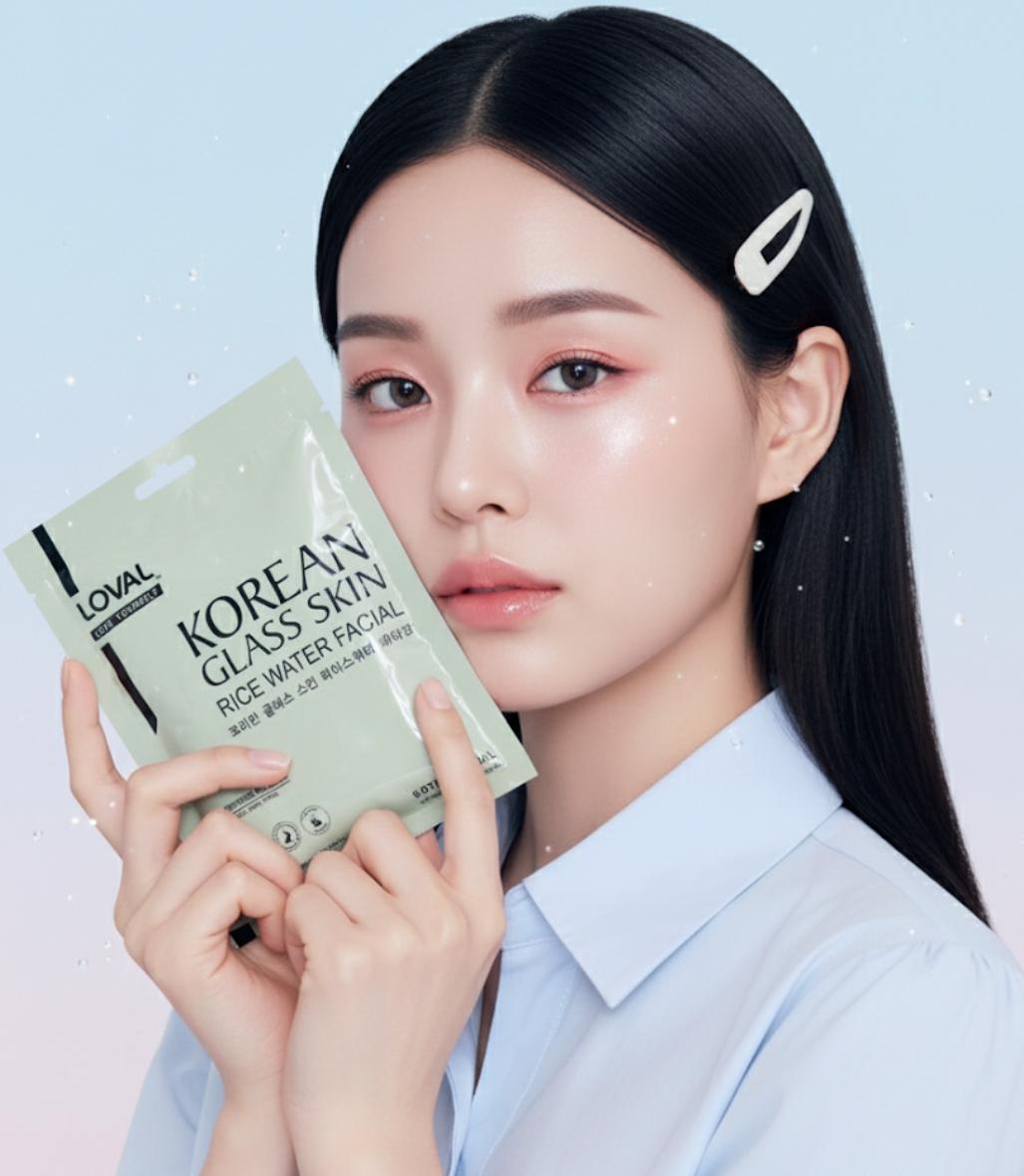 KOREAN GLASS SKIN FACIAL KIT