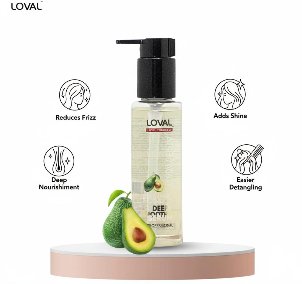 deep smoothing hair serum